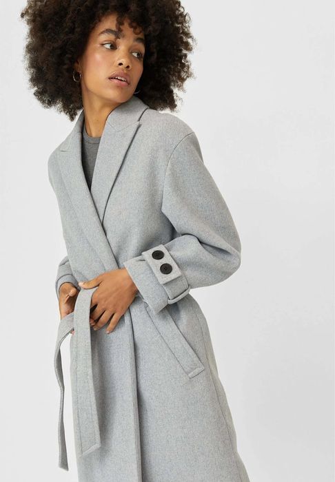 Пальто на запах xs