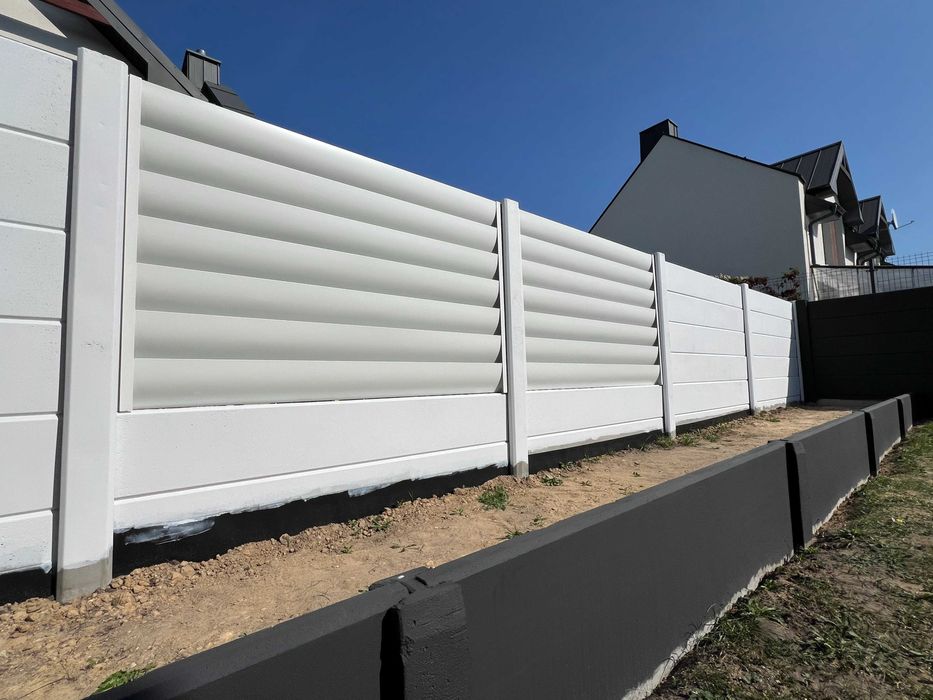 Ogrodzenie żaluzjowe premium, ogrodzenie posesyjne nowoczesne