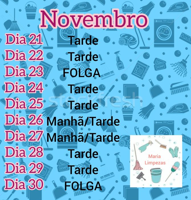 Com preguiça para limpar? Horário disponível no site