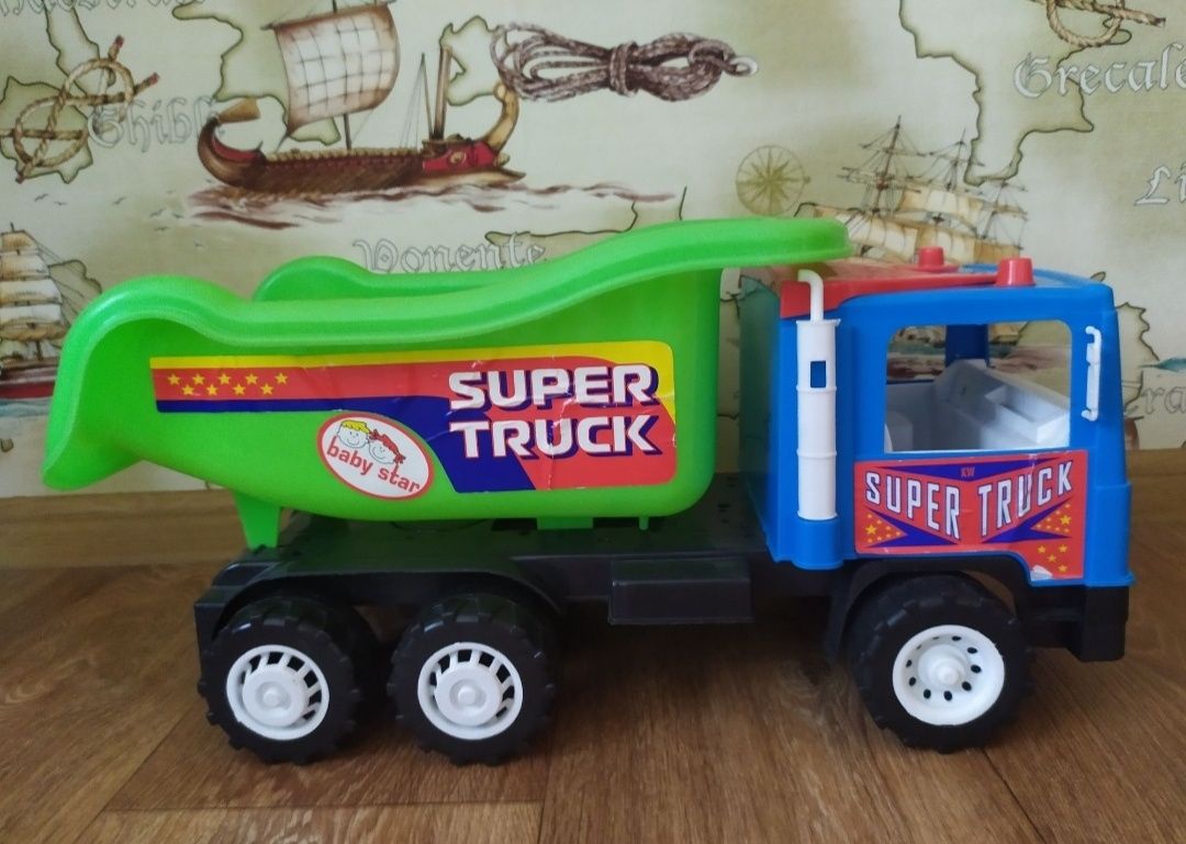 Большой грузовик , качественная оригинальна игрушка super truck