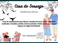 Vagas abertas para casa acolhimento para Idosos.