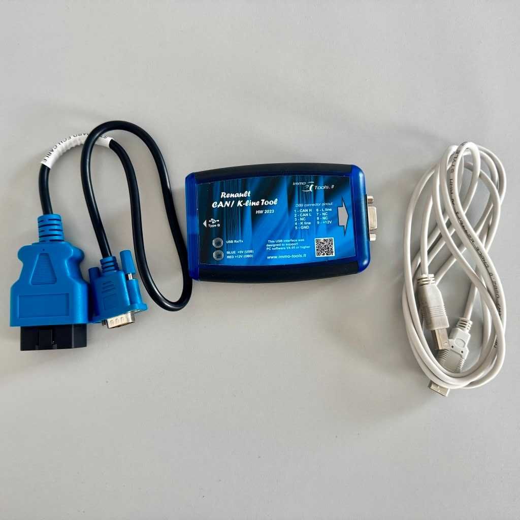 Używany Renault CAN/K-line ECU Tool-programowanie kluczy/immo off