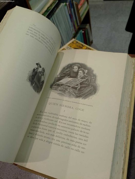 Para Ellas Coleccion de Novelitas y Cuentos Originales 1896