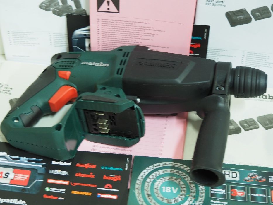 METABO KHA 18 LTX wiertarka młot SDS 18v bez bateria aku ladowarka