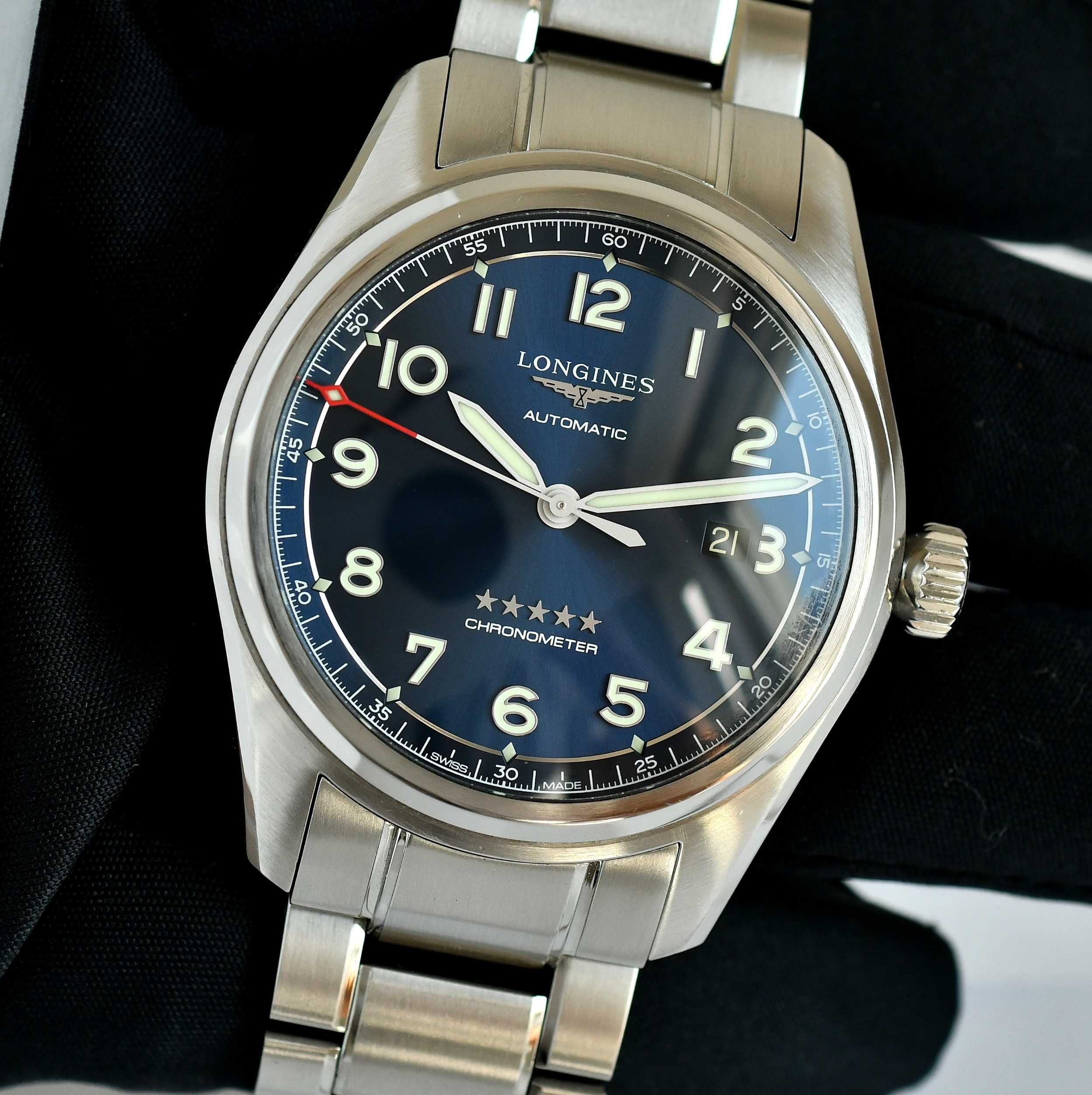 Zegarek LONGINES Spirit Automatic Chronometer Ref. L.3.811.4 - 43mm