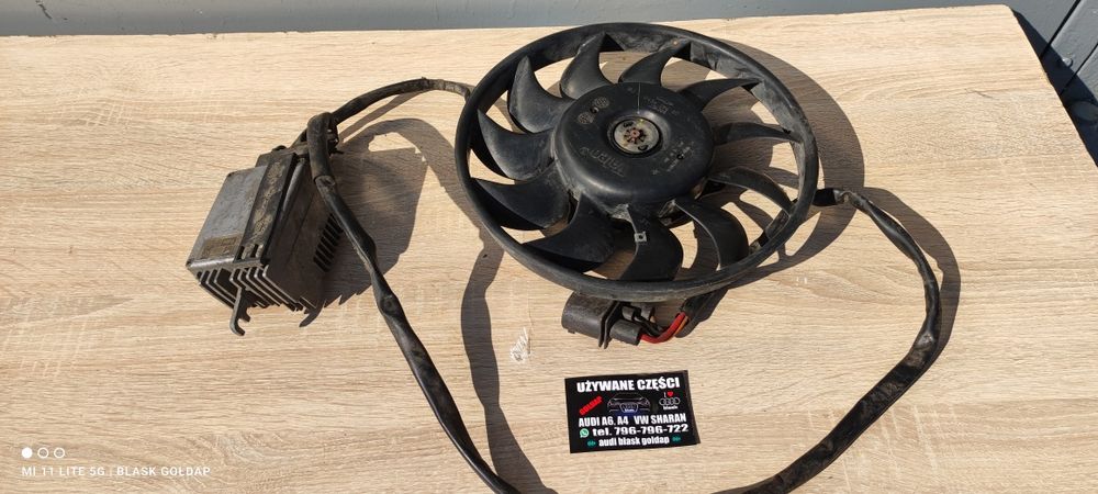 Sterownik Wiatraka z Wiatrakiem Audi A4 B6 Blask Gołdap