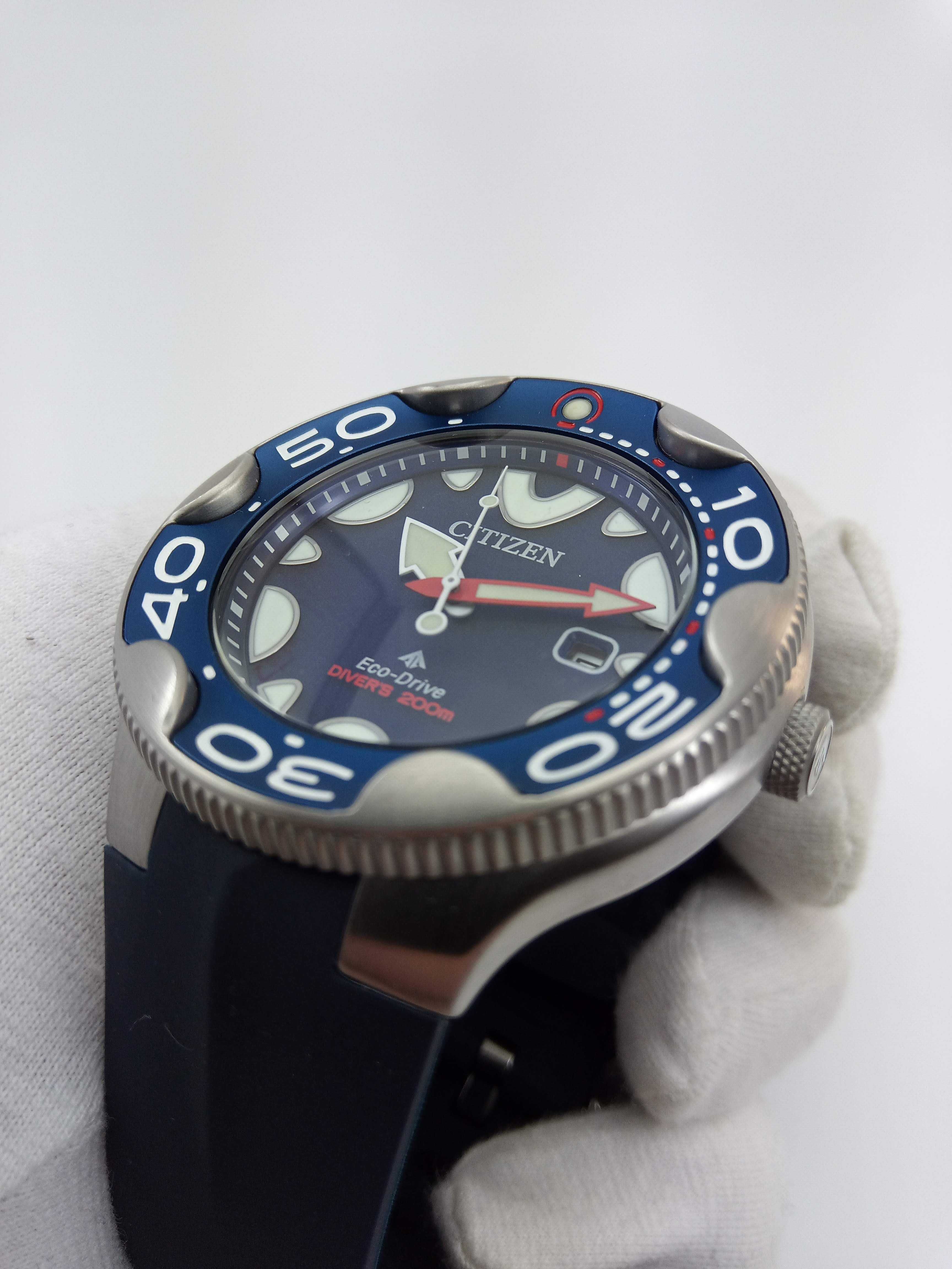 Чоловічий годинник Citizen Eco-Drive BN0231-01L, спецсерія Orca, часы