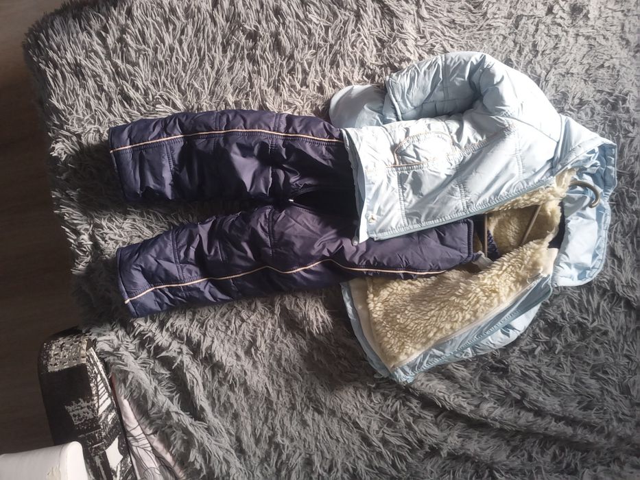 Зимній дитячий комбінезон Трійка 3 в 1 (куртка, конверт та комбінезон)