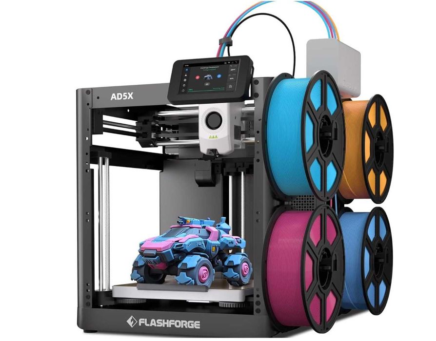 Flashforge Adventurer 5X – Impressora 3D | Multicolor | Multimaterial