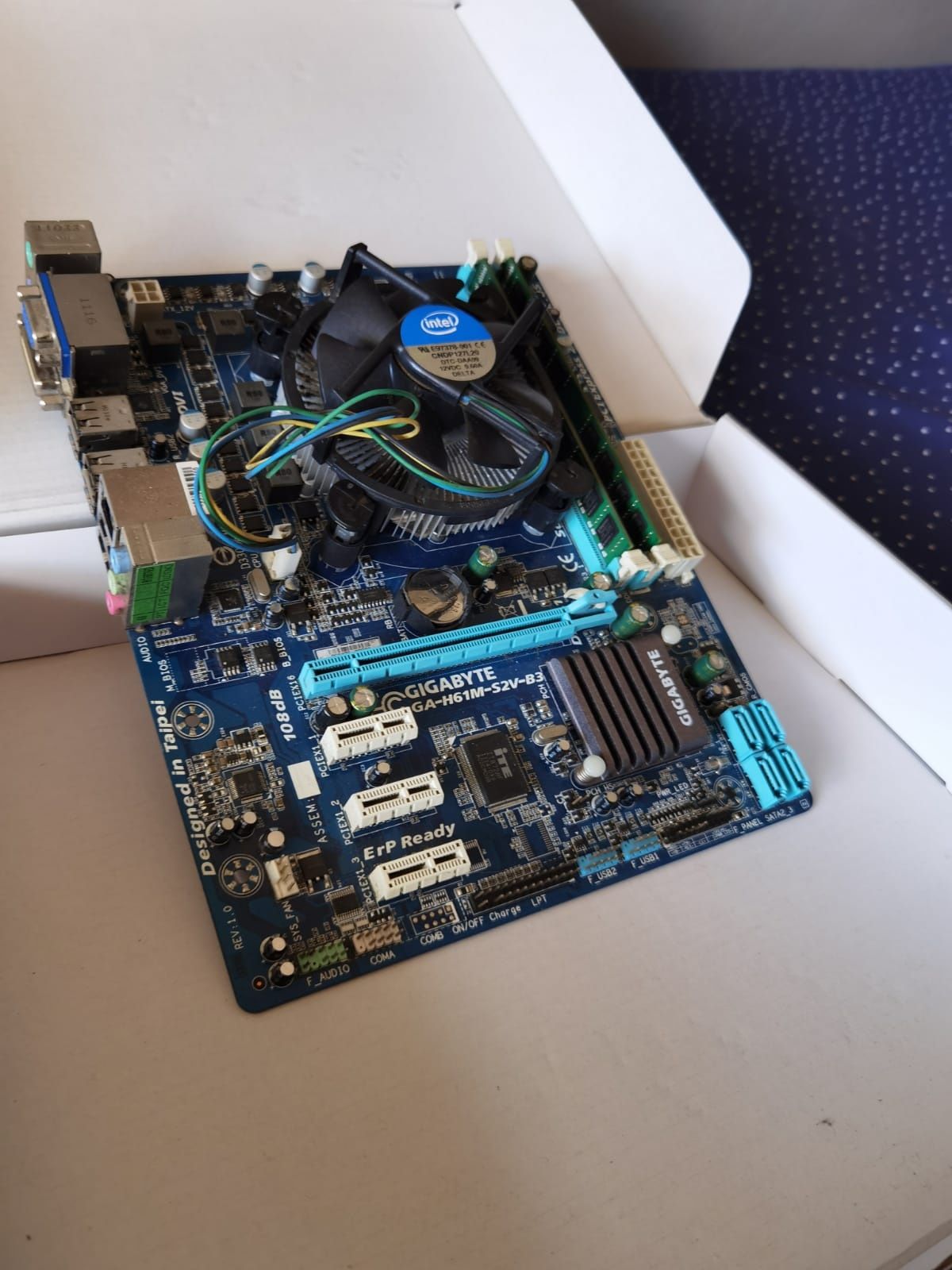 Motherboard + Processador Intel I5