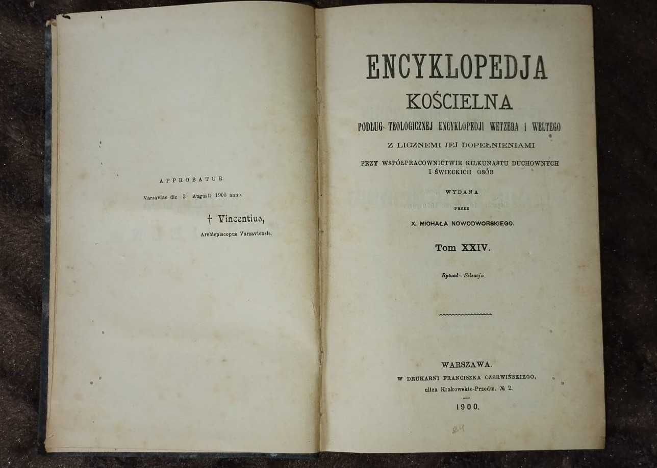 Encyklopedia Kościelna Wetzera i Weltego, książka, teologia