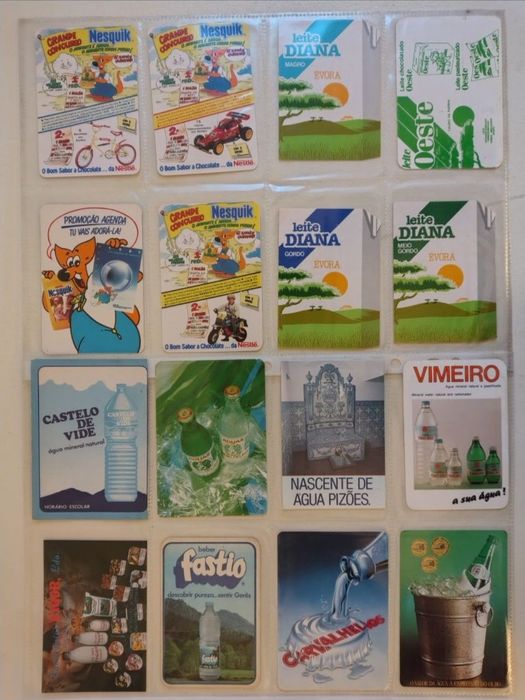 Coleção de 2,170 Calendários