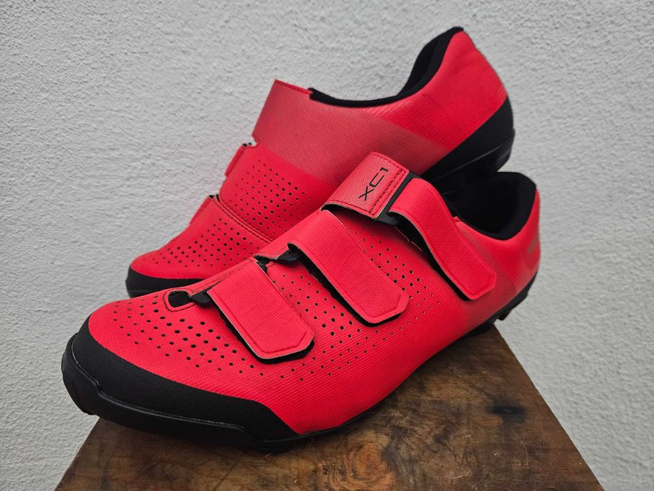Sapatos BTT Shimano XC1 nº47 + Travessas