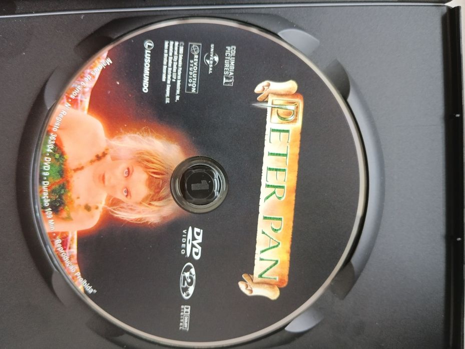DVD Peter pan      .