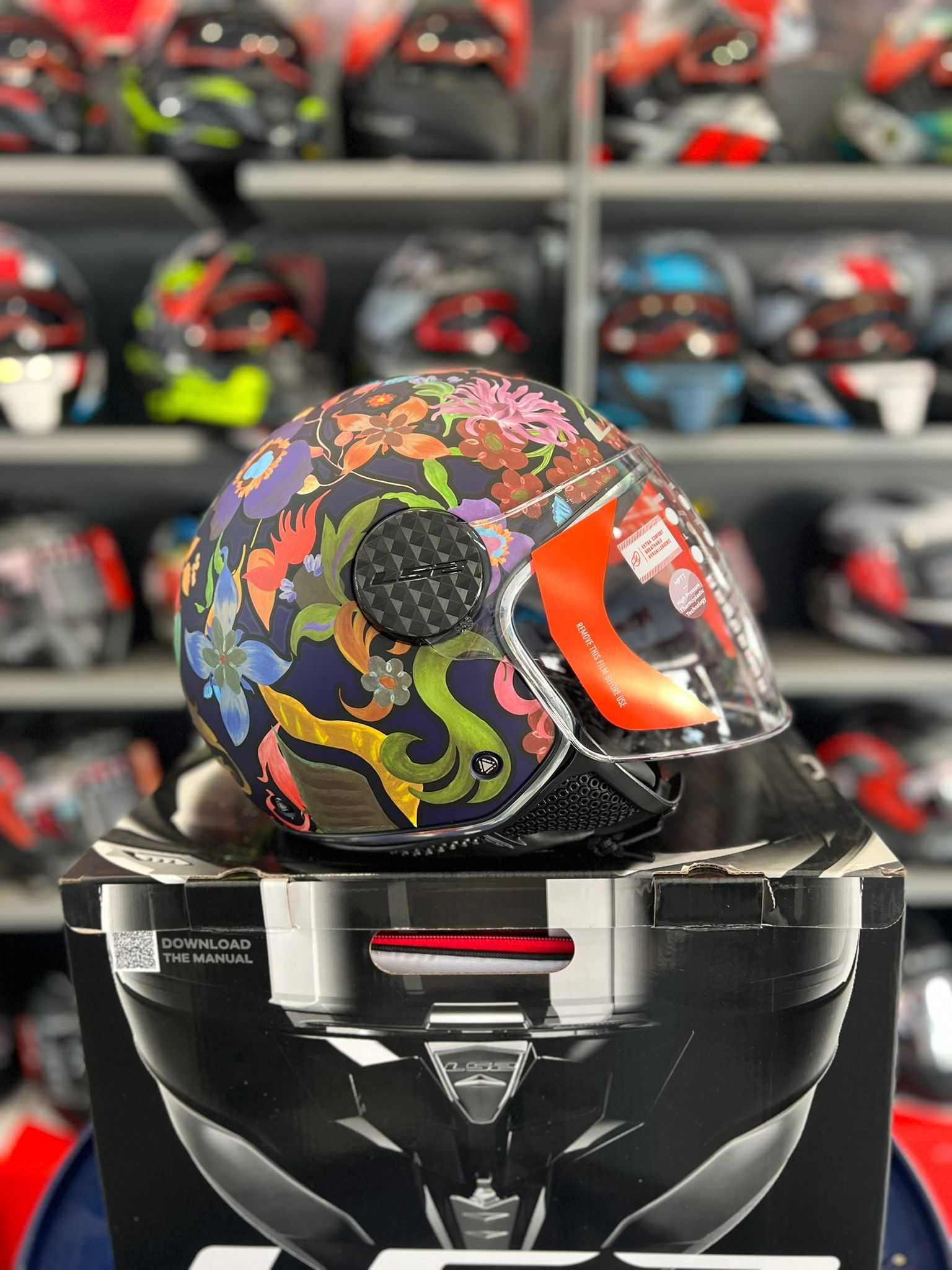 Capacete estrada moto senhora / homem - LS2