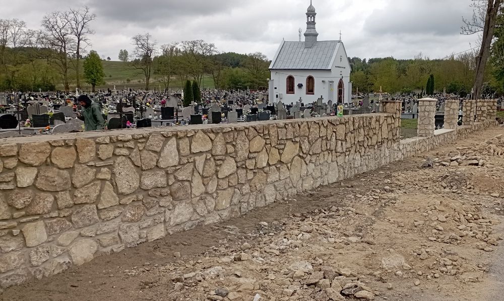 Usługi kamieniarskie ogrodzenia, murki, schody, elewacje i inne