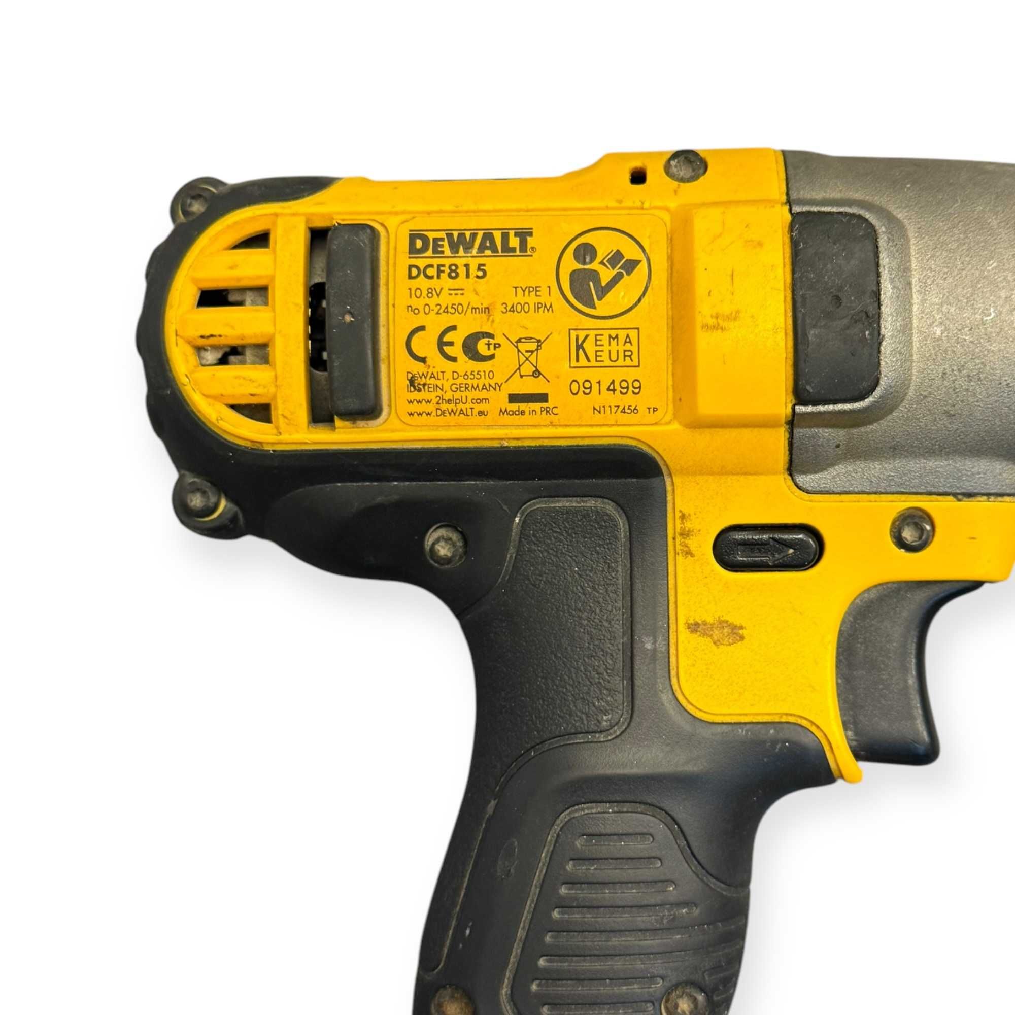 Zakrętarka udarowa Dewalt DCF815 10,8V / bateria 1,3Ah