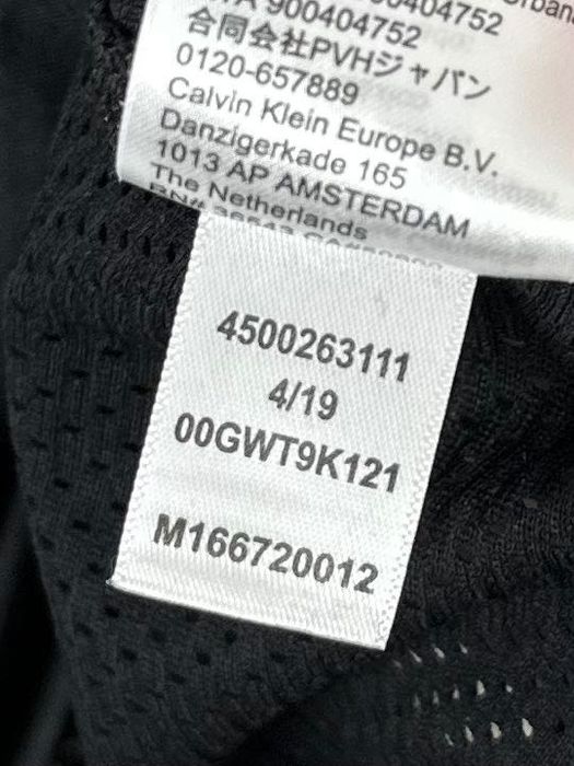 Koszulka sportowa Calvin Klein Performance Relaxed Logo SS Tee
