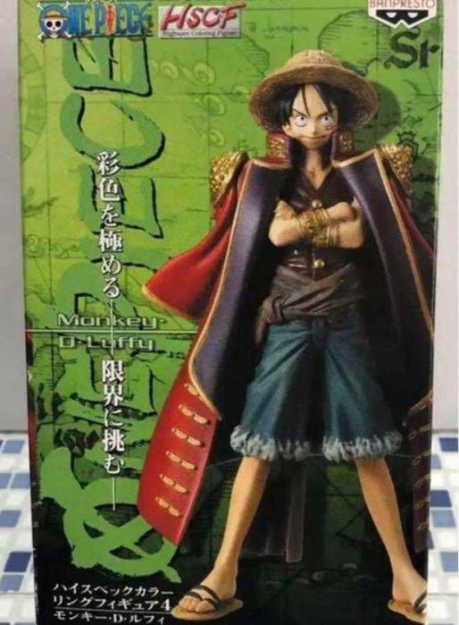 Unopened) ONE PIECE High-Spec Coloring Figure 4 [HSCF13 Luffy] Novo