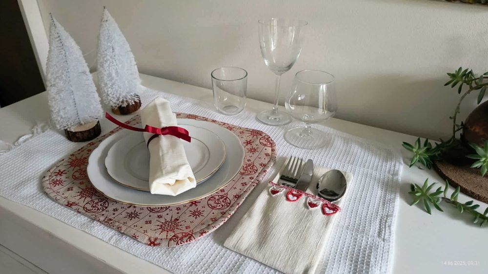 Etui na sztućce i serwetkę