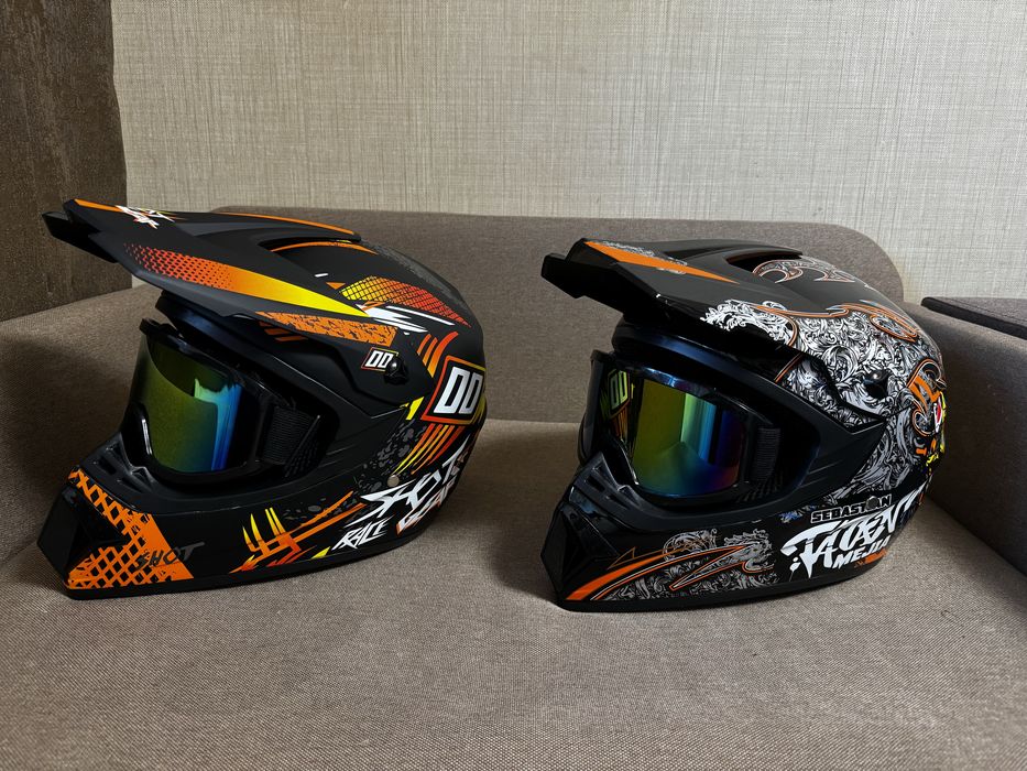 Мото шлем кроссовый ATV мотошлем эндуро