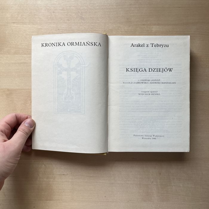 Księga Dziejów Arakel z Tybryzu