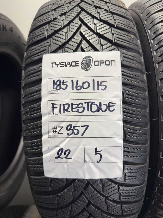 Opony Zimowe 185/60/15 Firestone WinterHawk4 Komplet #Z357