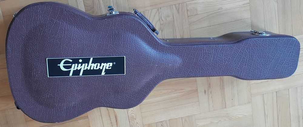 Epiphone Casino,gitara hollowbody,thinline,twardy futerał