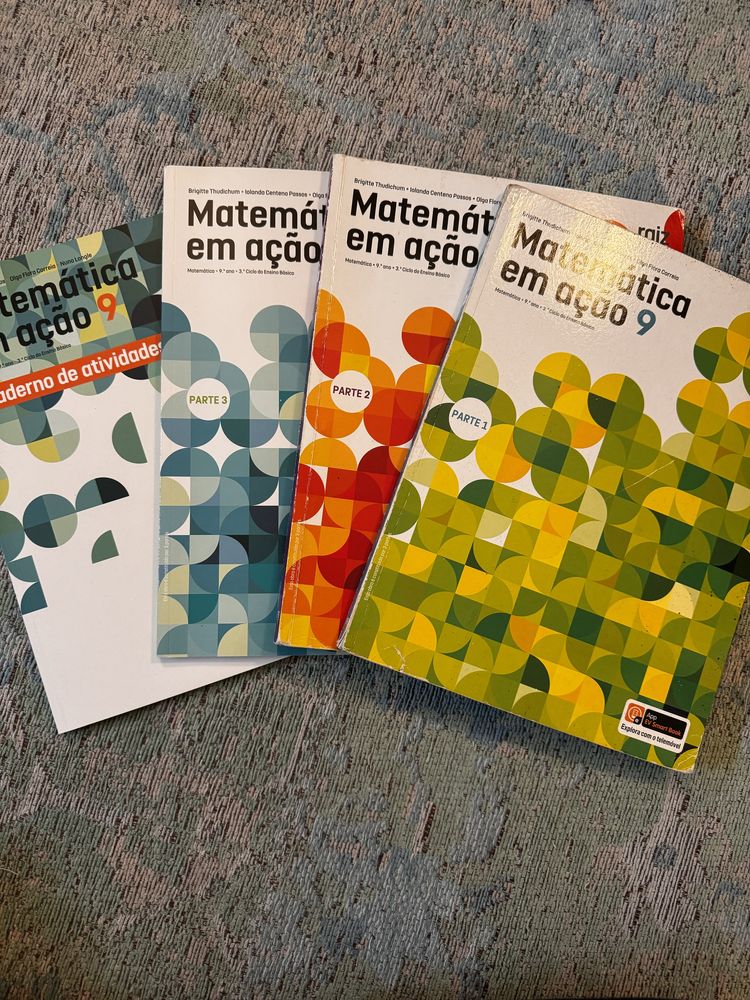 Livro Escolar 9 Ano Matematica  - Matematica em ação