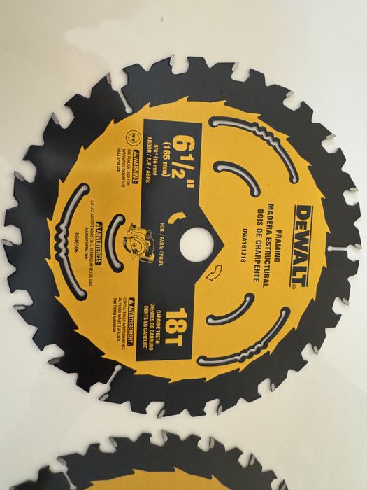 Пильний диск DeWALT 7 1/4 (184 mm) Оригінал