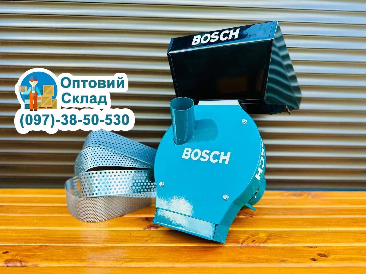 Зернодробилка Bosch FBS-4500 (4.5кВт,300кг/год) Кормоподрібнювач