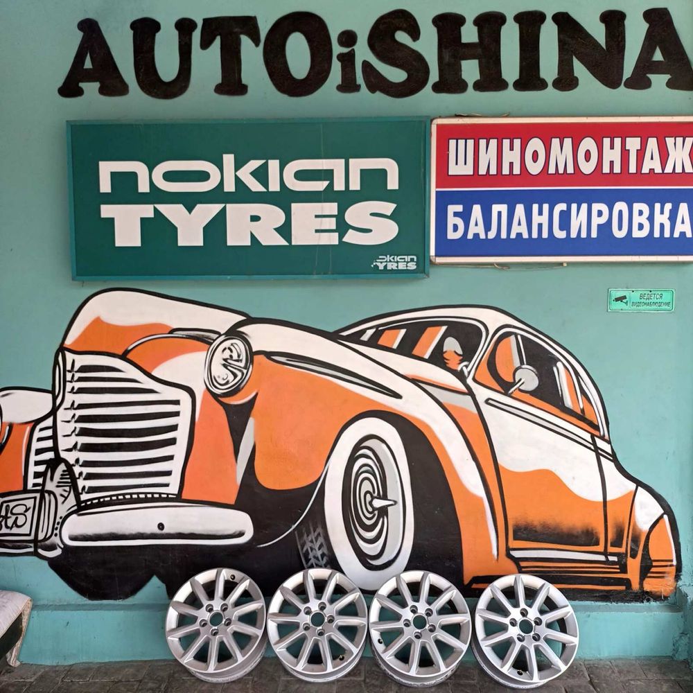 Диски титановi Оригінал r-16/5/112 ET-46 AUDI 2014 rik