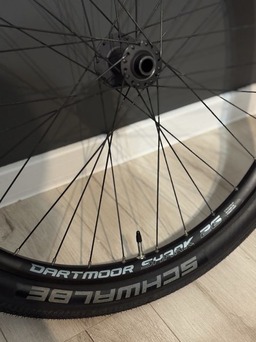 Kompletne koła Dirt / Stunt 135mm, 100x15 (Dartmoor, NS Bikes)