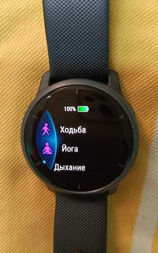 Смарт часы Garmin Venu 2 +NFC+amoled+музыка и GPS .новый ремешок