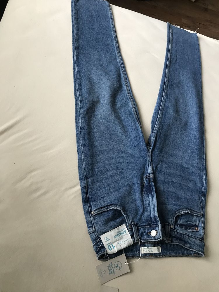 Primark jeansy wysoki stan 38