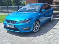 Seat Leon 2.0TDI*184KM*FR*DSG*Ledy*Navi*Piękny kolor*Oryginał*Niemiec*