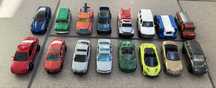Zestaw autek Matchbox - metalowe