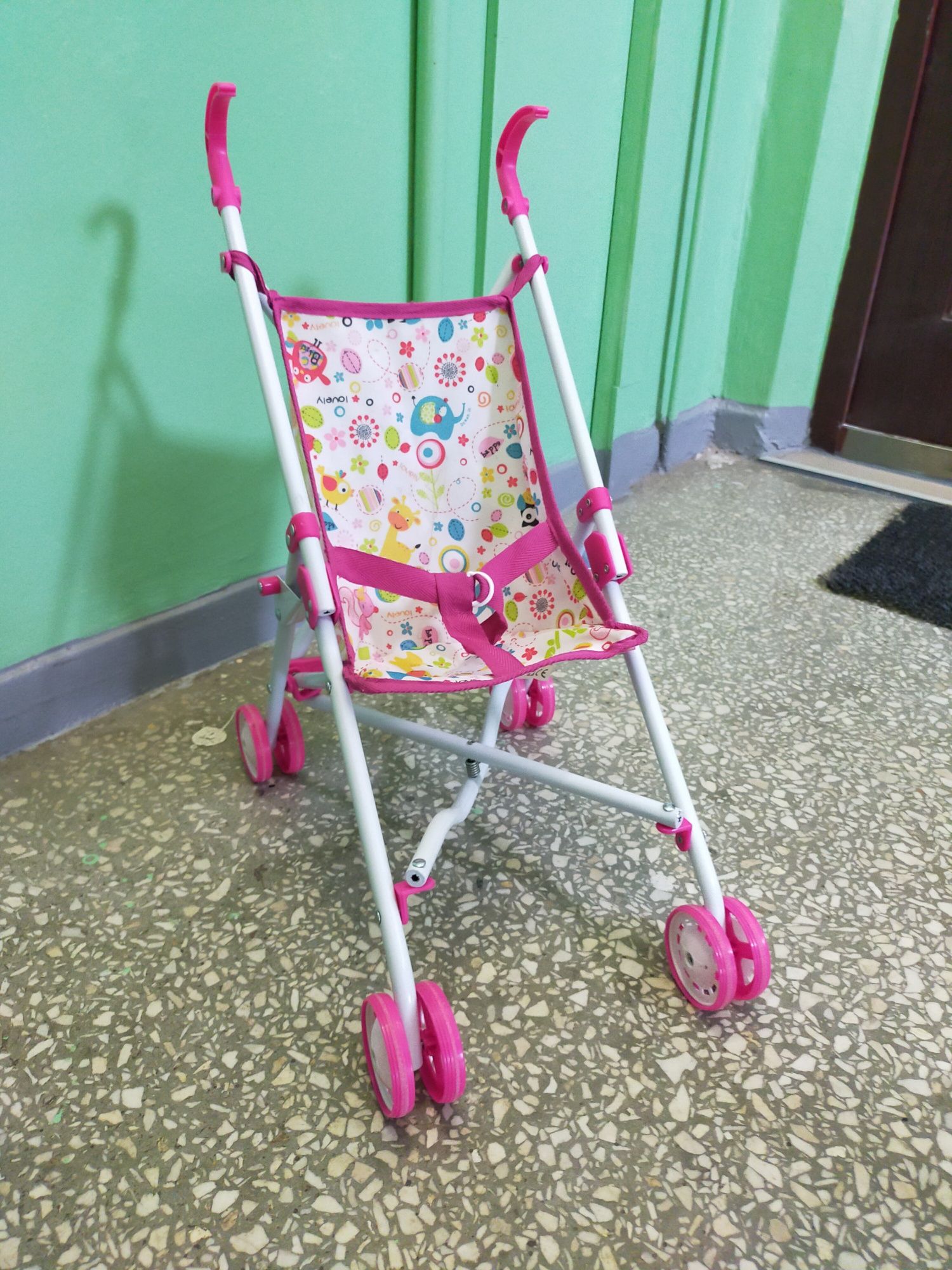 Wózek spacerowy dla lalki parasolka