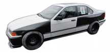 BMW 3 E36 Sedan Poszerzenia Błotników Wide Body Felony