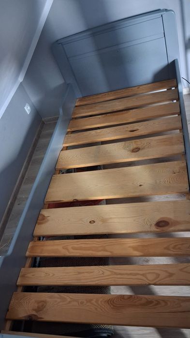 Łóżko rama 90x200 drewno solidne mocne