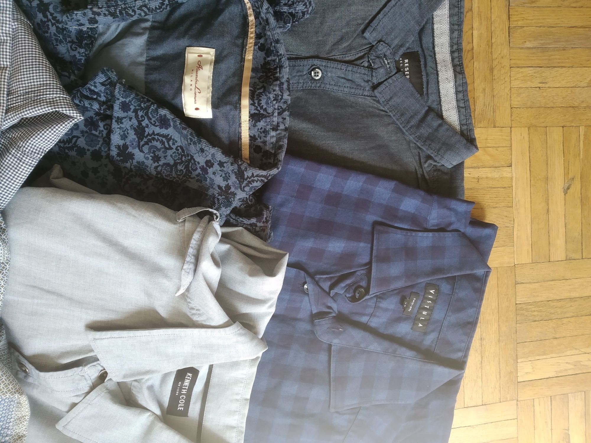 Zestaw 11 koszul Vistula Zara Reserved kenneth Cole Jack Wills