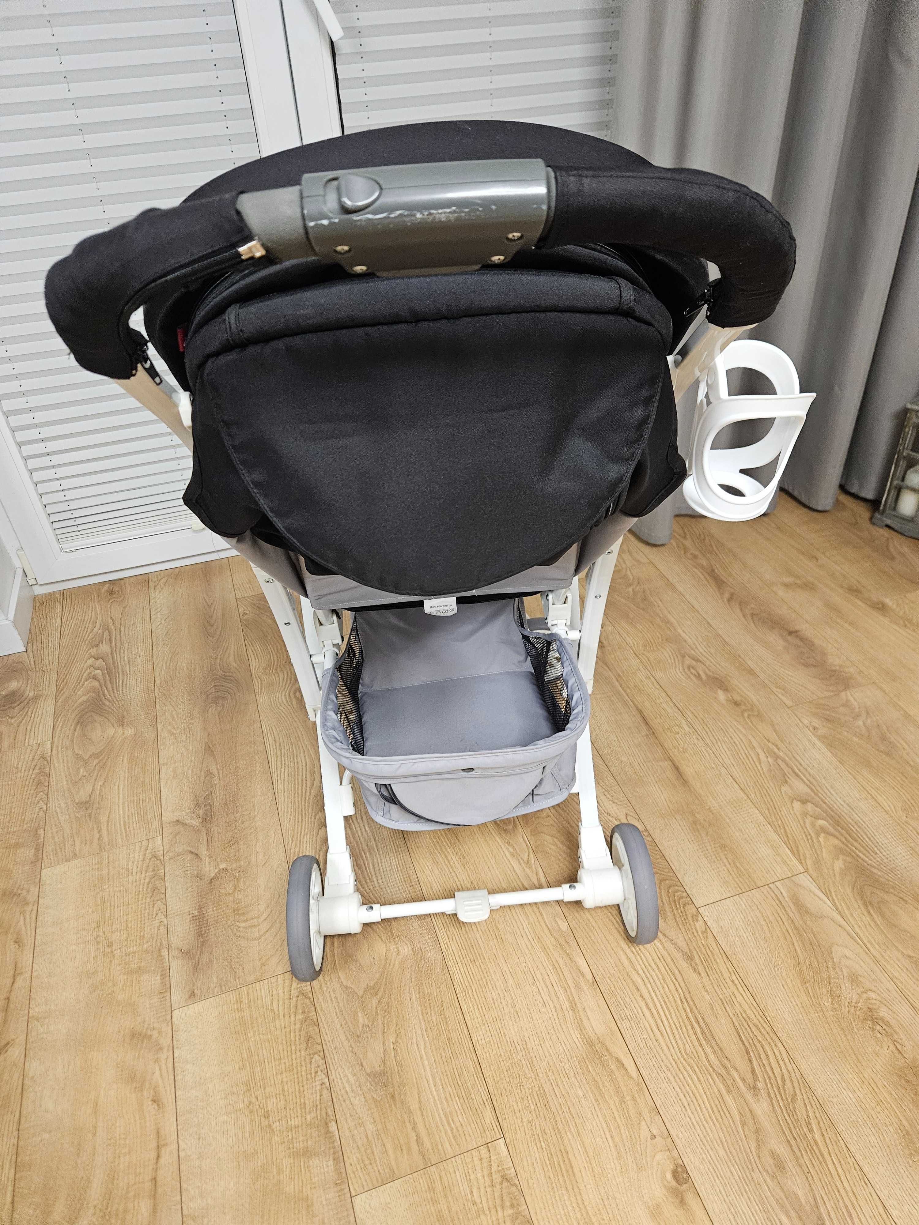 Wózek spacerowy -Euro Cart Volt Pro – wózek spacerowy - Anthracite