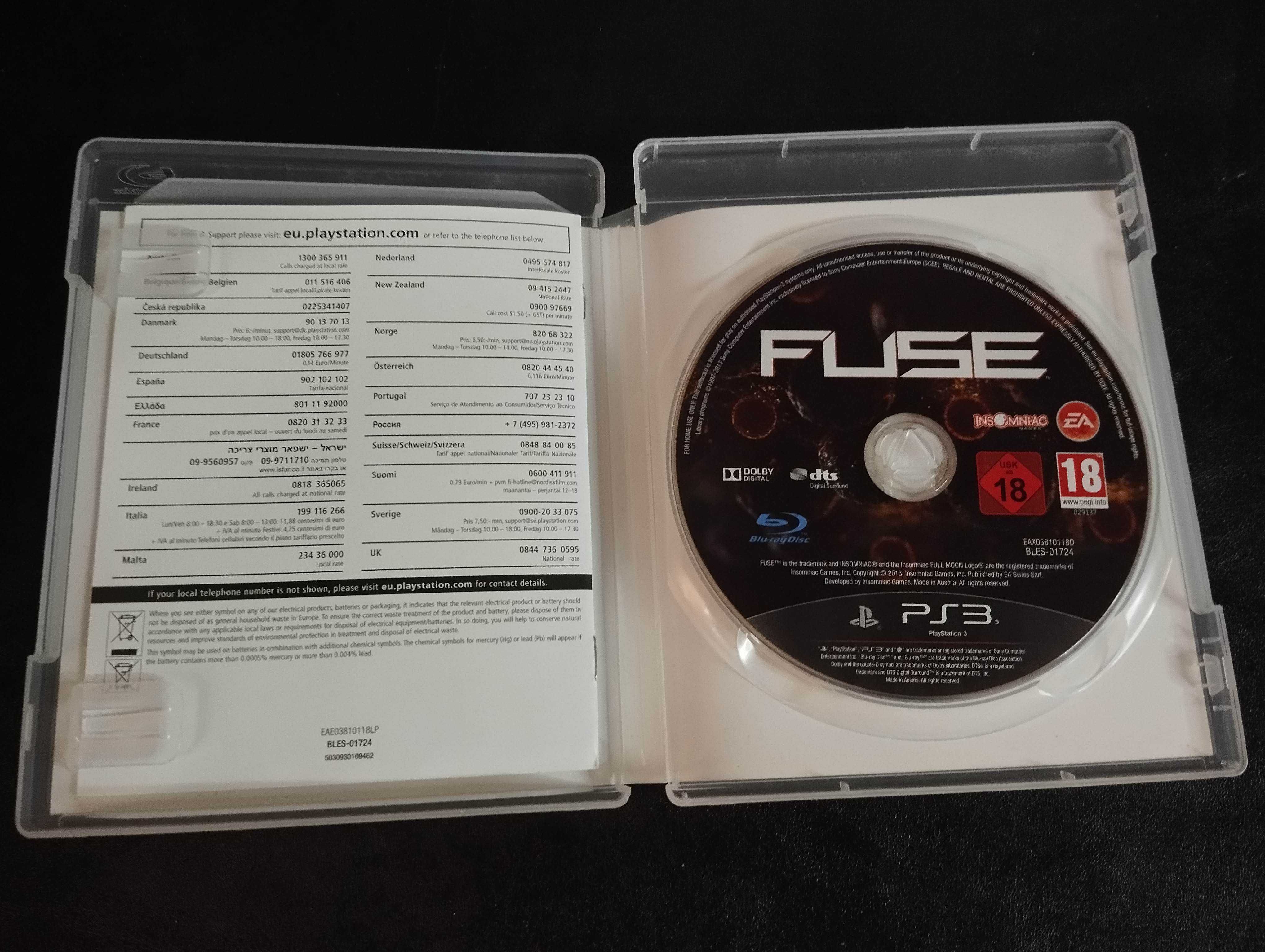 FUSE - PS3 - strzelanka, duży wybór gier PlayStation