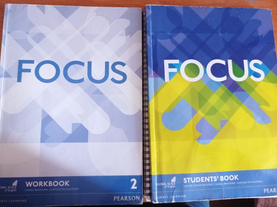 Focus 2.  Книга та 2 зошити