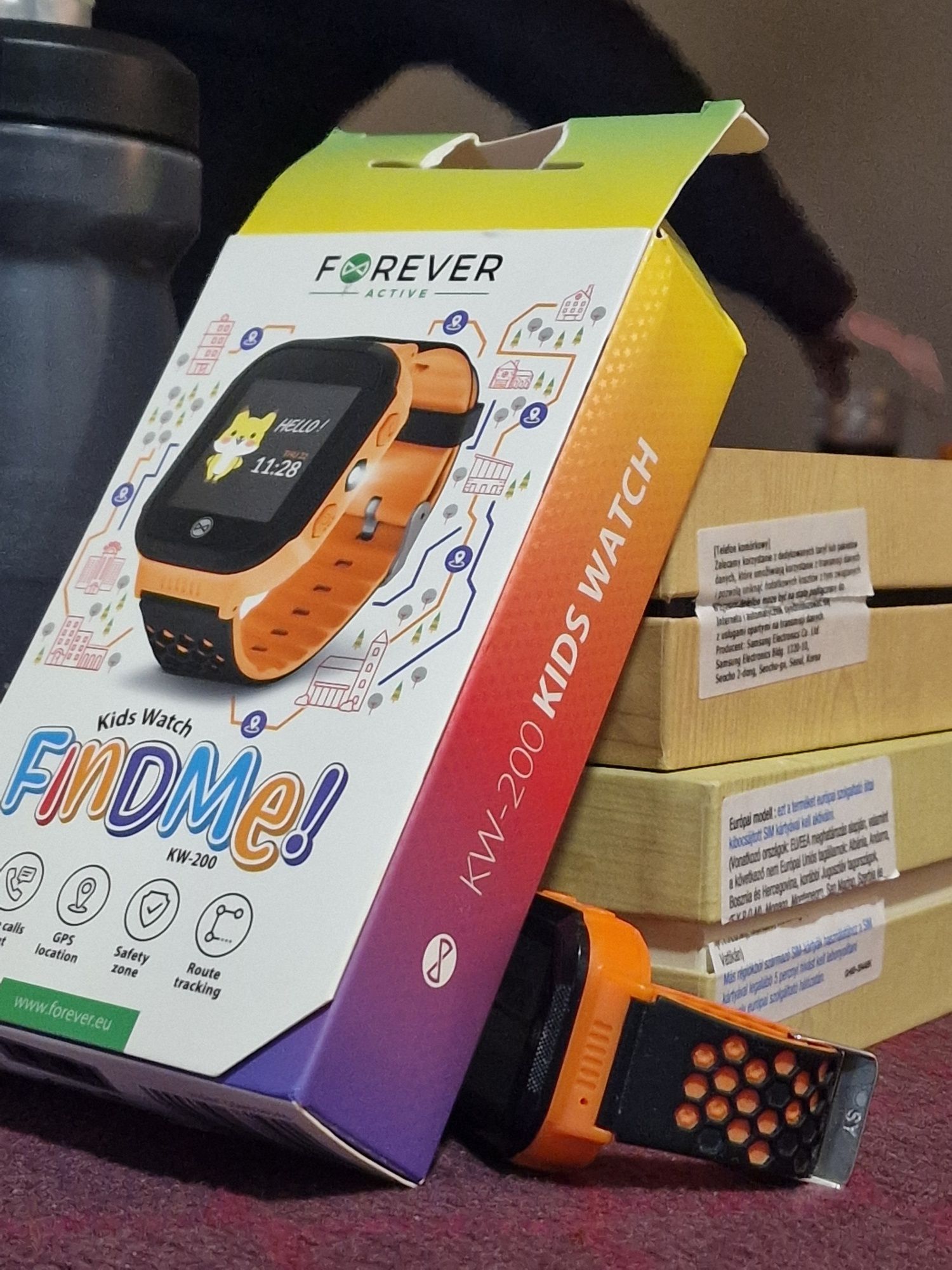 Forever Find Me KW-200 pomarańczowy