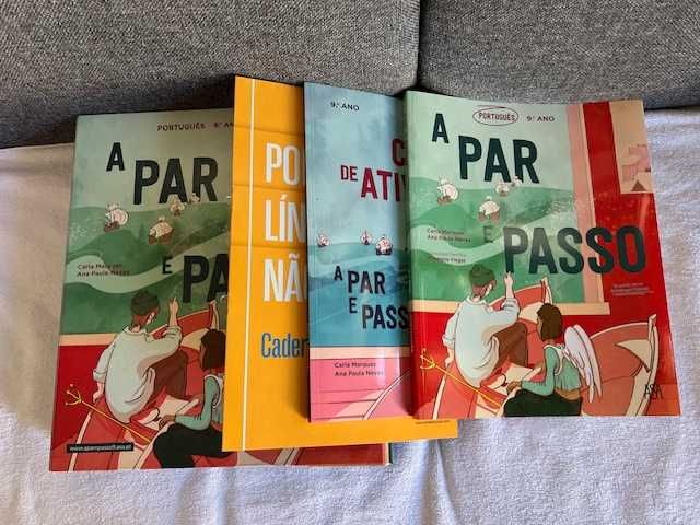 "A Par e Passo 9" - 9º ano - Português -  Projeto PROFESSOR