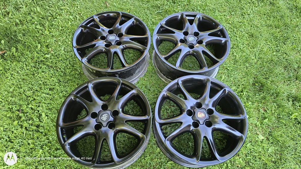 Porsche Cayenne, Audi Q7, VW Touareg felgi 20" oryginał czarne.
