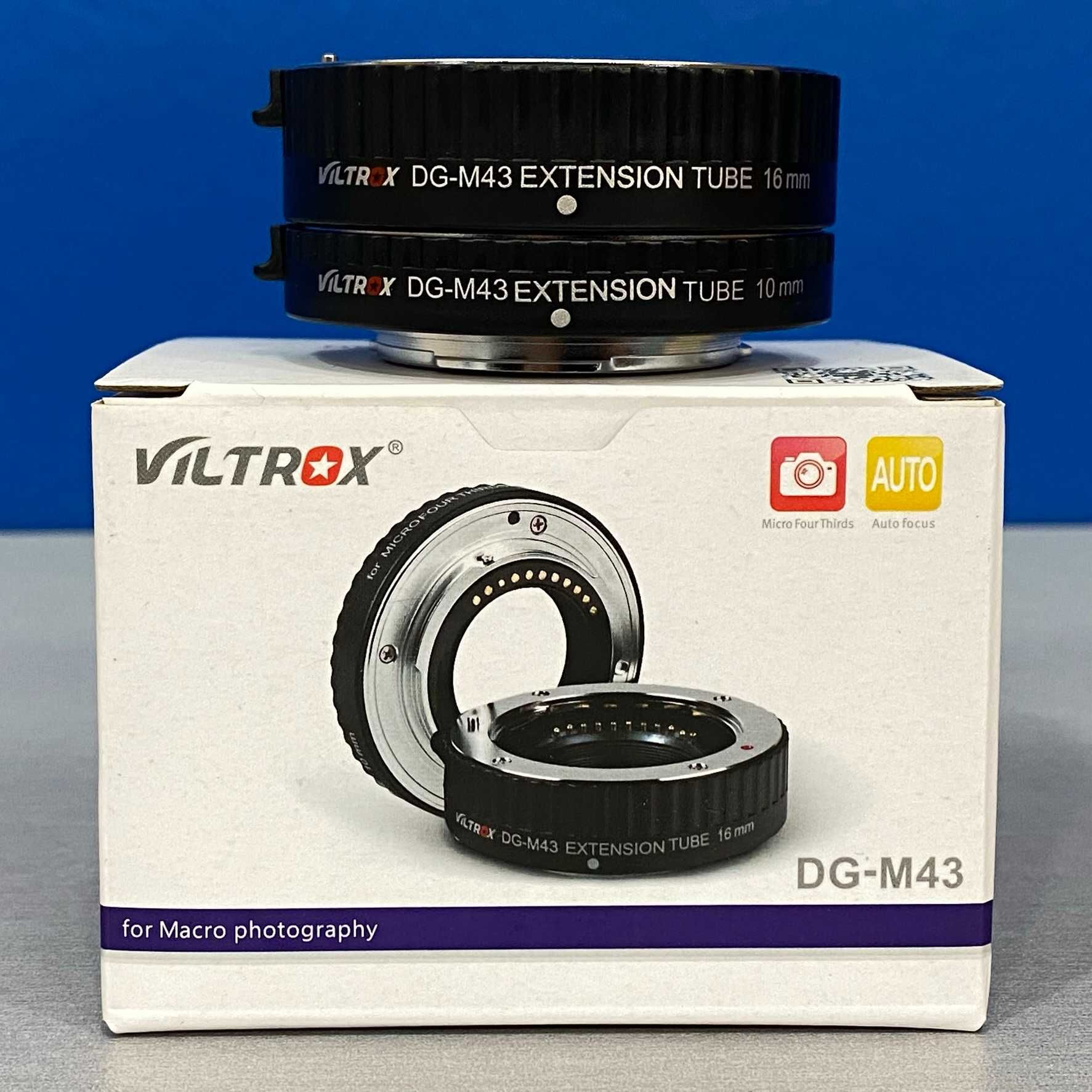 Viltrox DG-M43 Macro Extension Tube (10mm/16mm) - Micro 4/3 - NOVO