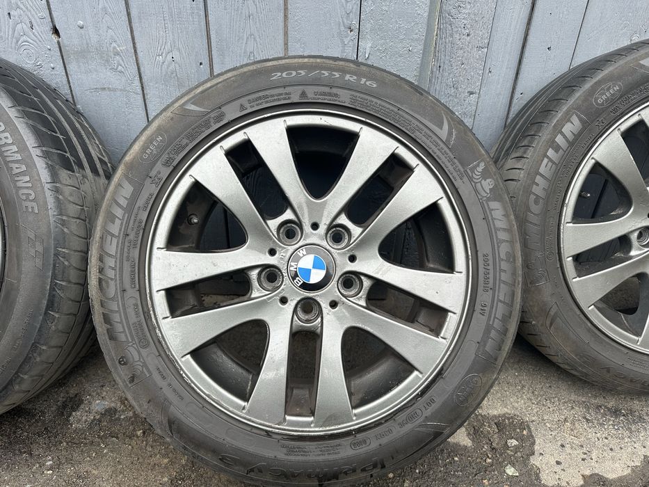 Диски R16 BMW 5*120 + резина Michelin