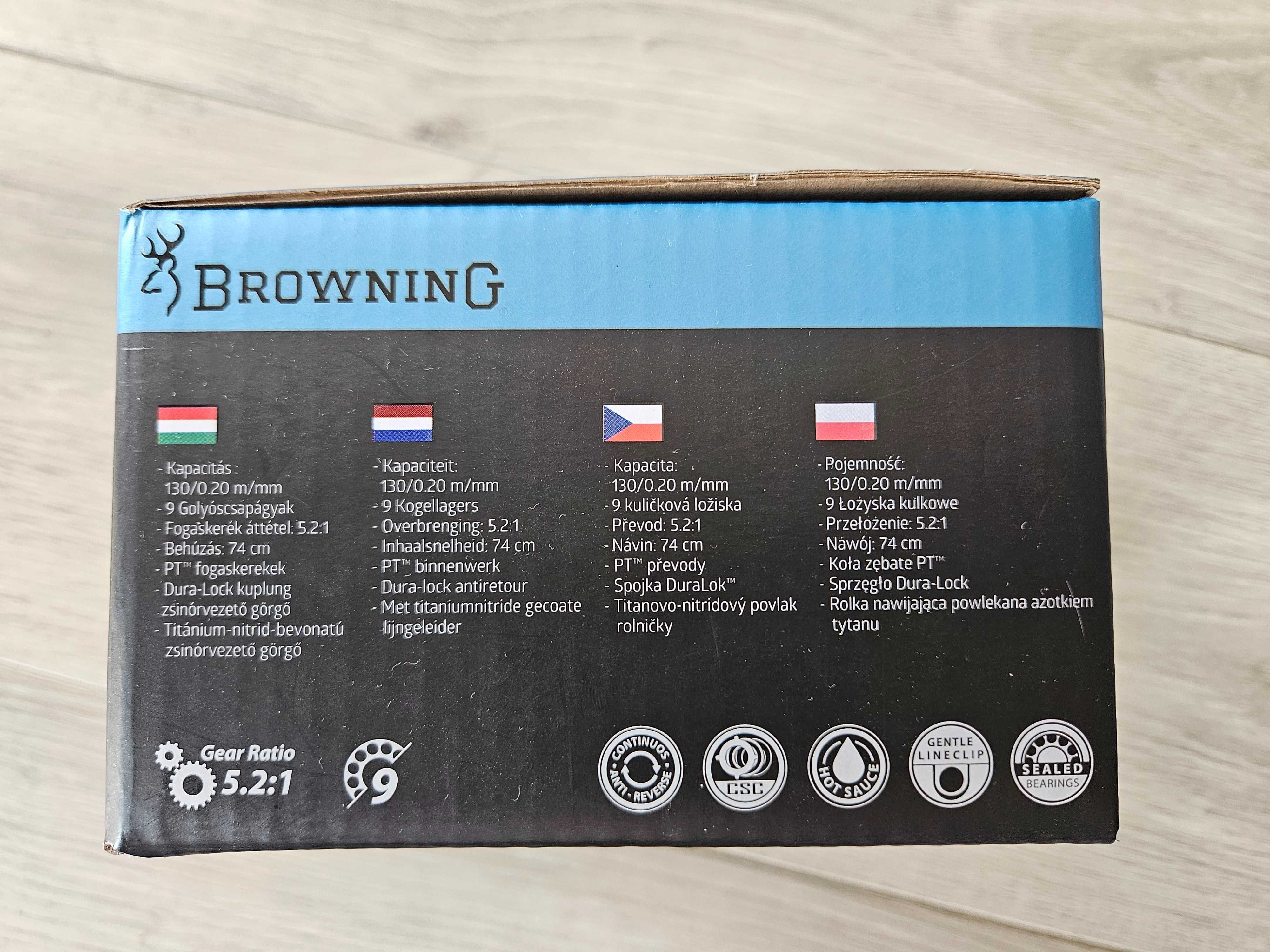 Kołowrotek Browning Sphere CFT 3500 feeder,  match NOWY